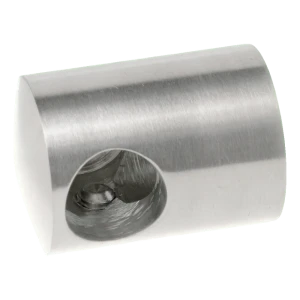 PSG στήριγμα τελικό δεξί για ράβδο φ12 mm – στήριξη σε επιφάνεια, ανοξείδωτος χάλυβας AISI 304