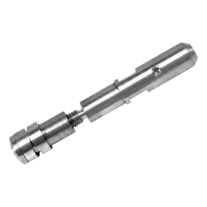 PSG τερματικός συνδετήρας για συρματόσχοινο φ 6 mm – σύστημα συρματόσχοινου κιγκλιδώματος, σωλήνας 42,4 mm, AISI 304 σατινέ