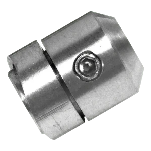 PSG διαμπερές στήριγμα για συρματόσχοινο φ 6 mm – στερέωση σε σωλήνα 42,4 mm, AISI 304 σατινέ