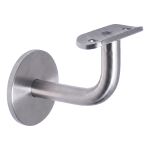 Στήριγμα τοίχου κουπαστής κιγκλιδώματος 42,4 mm – ανοξείδωτος χάλυβας AISI 304 σατινέ