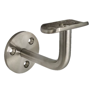 Στήριγμα τοίχου κιγκλιδώματος Ø 60 mm – ανοξείδωτος χάλυβας AISI 304 σατινέ, σύστημα 42,4 mm