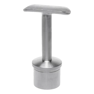 PSG στήριγμα κουπαστής με κόλληση 42,4 mm ανοξείδωτος χάλυβας AISI 304 σατινέ H80