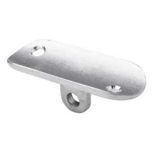 Πλάκα στήριξης κιγκλιδώματος αρθρωτή επίπεδη 64x24 mm – ανοξείδωτος χάλυβας AISI 304 σατινέ