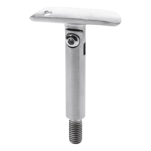 Αρθρωτός ράβδος στήριξης κιγκλιδώματος fi 12×75 mm AISI 304 – σύστημα 42,4 mm, σπείρωμα M8