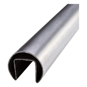 PSG Χειρολαβή επικάλυψης γυαλιού φ 42,4 mm σατινέ – σωλήνας AISI 304, μήκος 5000 mm