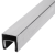 PSG Λαβή επικάλυψης γυαλιού 40x40 mm AISI 304 σατινέ – 2500 mm 001-082 (1)