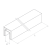 PSG Λαβή επικάλυψης γυαλιού 40x40 mm AISI 304 σατινέ – 2500 mm 001-082 (2)