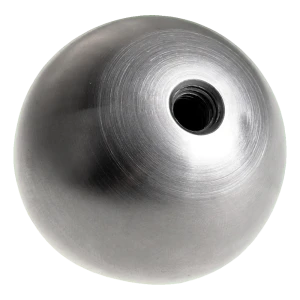 Σφαίρα πλήρης βιδωτή για κάγκελα φ 40 mm σπείρωμα M8 – ανοξείδωτος χάλυβας σατινέ
