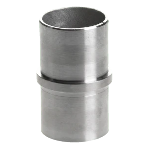 Ευθύς σύνδεσμος κολλητός για κιγκλίδωμα 48,3 mm – ανοξείδωτος χάλυβας AISI 304 σατινέ