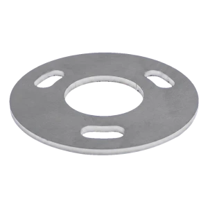 Βάση στύλου κιγκλιδώματος για συγκόλληση φ 100 mm – ανοξείδωτος χάλυβας AISI 304, σύστημα 42,4