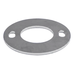 Βάση στύλου κάγκελου προς συγκόλληση φ 80 mm – ανοξείδωτος χάλυβας AISI 304, σύστημα 42,4 mm