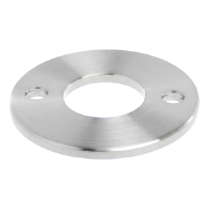 Βάση κολώνας κιγκλιδώματος για συγκόλληση Ø80 mm – ανοξείδωτος χάλυβας AISI 304 σατινέ