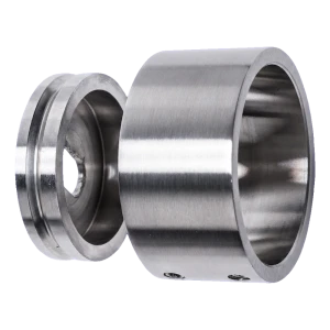 PSG φλάντζα στήριξης αξονική για σωλήνα κιγκλιδώματος 42,4 mm – ανοξείδωτος χάλυβας AISI 304 σατινέ