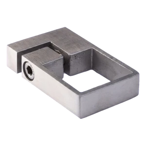 PSG πλευρική σφιγκτήρα στήριξης για προφίλ 40x40 mm – ανοξείδωτος χάλυβας AISI 304 σατινέ