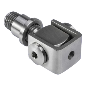 PSG Ρυθμιζόμενος μεντεσές για συγκόλληση M16 – ανοξείδωτος χάλυβας AISI 304, σατινέ