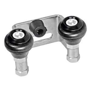 PSG άνω βάση συρόμενης πύλης με λαστιχένιους τροχούς – απόσταση 80 mm