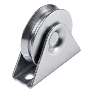 PSG βολάκι τροχού συρόμενης πύλης V φ 88 mm με στήριγμα – για συρόμενη πύλη με ράγα