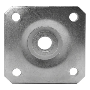 PSG Πλάκα στήριξης 80×80×3 mm για ρυθμιζόμενο μεντεσέ M16 – γαλβανιζέ