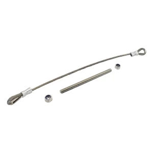 PSG καλώδιο ασφαλείας από ανοξείδωτο ατσάλι για φυλλόφορη πόρτα 500 mm ø6