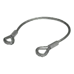 Comunello συρματόσχοινο ασφάλειας φύλλου πύλης γαλβανισμένο ατσάλι 500 mm