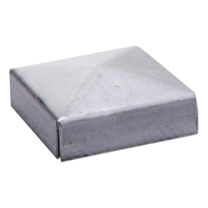 Postal – στέγαστρο φακελώδες από ατσάλι για κολώνα περίφραξης 120×120 mm